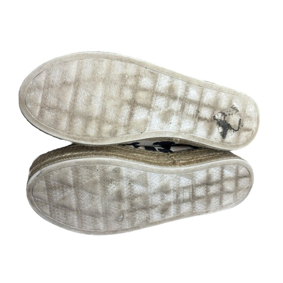 SCHUTZ LUANA CHEETAH ESPADRILLE PLATFORM SNEAKERS Size 8 - Picture 6 of 9